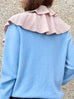 LIMITED! Soft Pink Luxe Cashmere Ruffle Collar Wrap